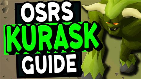 It can be mounted in player-owned houses in the Skill Hall at level 58 Construction, or turned into a baby kurask pet. . Kurask slayer guide